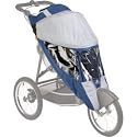 Kelty Stroller Weather Shield Silver/Blueberry, Single
