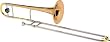 King Legend 2104 4B Series Trombone 2104 Lacquer