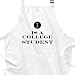 I Is A College Student BBQ Apron