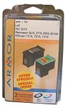 Armor Compatible Inkjet Cartridge Black [HP C8767EE No. 339/344 Equivalent] Ref B10064 [Pack 2]