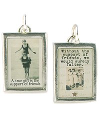 Anne Garrison Support of Friends Charm