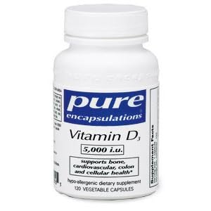 (NEW SIZE) Pure Encapsulations Vitamin D3 5,000 i.u 250\’s