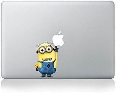 Faithion Minions for Macbook Sticker Keyboard Decal Sticke Removable for Macbook 13 Notebook Stickers Cartoon Skin Sticker Decal for Mac