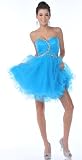 Zeilei 462 Sweetheart Babydoll Short Prom Party Dress
