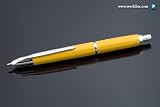 Namiki Vanishing Point Yellow Fountain Pen - Yellow, Medium Nib 60534