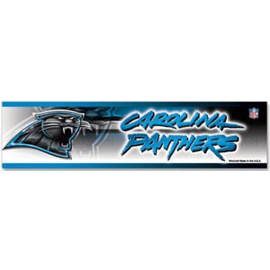 NFL Football Carolina Panthers Bumper Sticker (2-Pack)