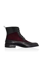 Goodwin Smith Botas de cordones (Negro / Burdeos)