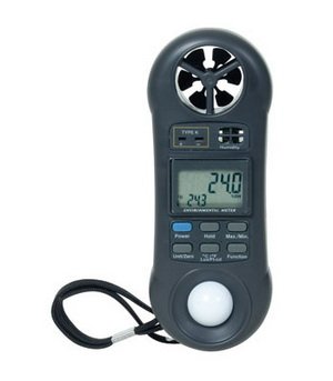 General Tools DLAF8000C 4-in-1 Air Flow Meter with Case - General Tools - GT-DLAF8000C - ISBN:B001TON9OA