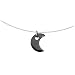 Hemalyke Crescent Moon Choker Necklace