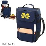 Michigan Wolverines Duet Wine and Cheese Tote