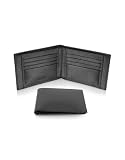 Giorgio Fedon 1919 Class - Men's Black Grained Leather Billfold Wallet