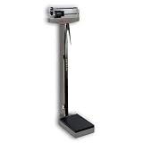 Detecto 439S Stainless Steel Doctor/Physician Beam Scale w/ Height Rod, 400 lbs, Made in the USA