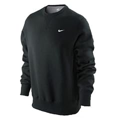 Nike Pullover BRUSHED FLEECE CREW schwarz