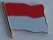 Country Flag Enamel Pin Badge - Indonesia