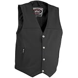 River Road Granite Matte Leather Vest