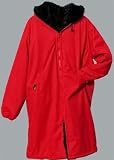 Waterproof Large Red/Black Long Hair Faux Fur Parka Special