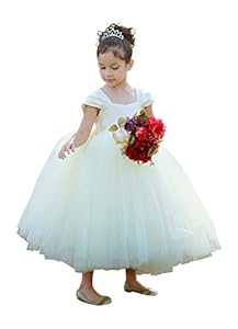 Flower Girl Dress for Wedding Girls Birthday Tutu Dress
