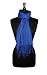 Biagio 100% Wool Pashmina Scarf ROYAL BLUE Color Women's Shawl Wrap