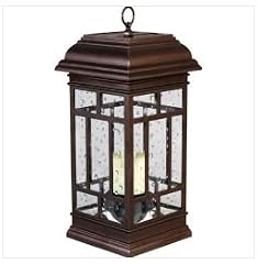 Cheap Product Westinghouse: Solar LED Patio Lantern ~ Recharges in Sun & Shade