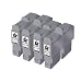 Electronics : Rhinotek's Canon BCI-24-Compatible Black Ink Cartridge 4-Pack (BCI-24B-R4)