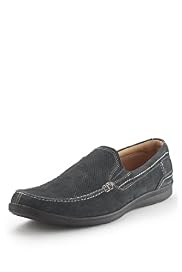 Airflex™ Comfort Leather Slip-On Perforated Shoes