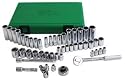 SK 94549 49-Piece 3/8-Inch Drive 6-Point Fractional/Metric Socket Set