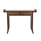 Safavieh Kasey Brown Wood Console Table - AMH4025A