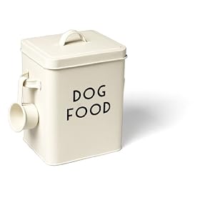 Vintage Dog Food Container