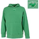 Antigua Minnesota Wild St. Patrick's Day Signature Hooded Sweatshirt Extra Large