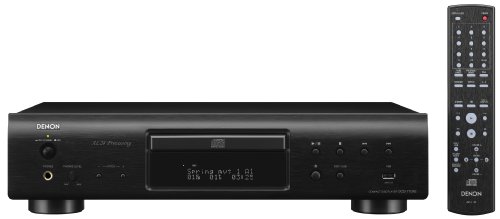 Denon DCD 710 AE CD Player  (CD/MP3/WMA-Player, Aluminium Frontbelende , USB, iPod/iPhone direkt) schwarz
