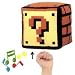 Nintendo Super Mario Bros Question Block Brick Sound Plush Figure