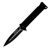 Whetstone Cutlery Tac Force Speedster 440 Stainless Folding Knife, Black