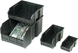 Conductive Bin Stackable 4-1/8x7-3/8x3. Package of 24