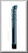 Bling Bling Shimmer G 6 1/2 Inch Ultra-Slim Multi-Speed Waterproof Vibrating Massager - Blue