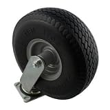 Marathon Industries 00302 10-Inch Flat Free Swivel Caster