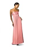 David's Bridal Strapless Jersey A-line Ruched Charmeuse Bust Style F13291