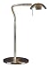 Kenroy Home 20971BS Basis Halogen Desk Lamp, Brushed Steel