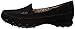 Skechers Women's Bikers Pedestrian Memory Foam Slip-On Moccasin,5.5 M US,Black Suede