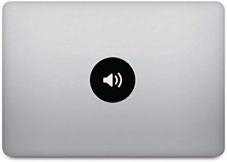 Speaker Macbook Decal - Music Volume Laptop Sticker Skin for Apple Macbook Pro Air Mac Removable Vinyl