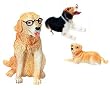 Dogs Shower Curtain Hooks - set of 12