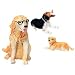 Dogs Shower Curtain Hooks - set of 12