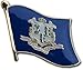 Flagline Connecticut - State Lapel Pin