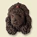 Poodle Chocolate Magnet