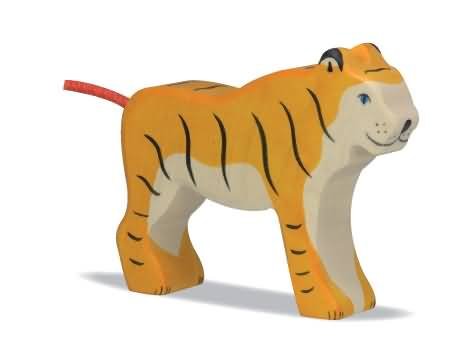 Childrens Toyshop  Toys : Holztiger Tiger, standing - 3002
