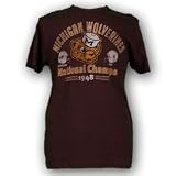 Michigan Wolverines College Vault Short Sleeve T-Shirts - Logo