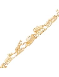 14K Yellow Gold Noahs Ark Bracelet
