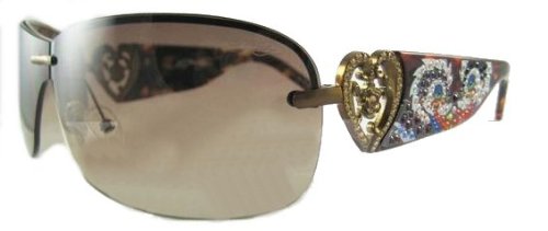 Ed Hardy EHS 031 SKUNK TORTOISE