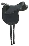 SHIRES - Bambino First Leadline Saddle - Black - 10