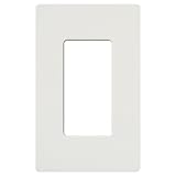 Lutron Claro CW-1-WH Wallplates 1-Gang Light in White