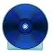 Genuine C Shell Clam CD Case - Translucent Blue - (50 Pack)